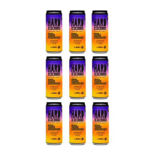 Hard Passion Fruit Bundle 5% ABV (9x330ml Cans)
